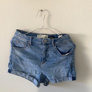 Medium Wash Jean Shorts